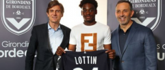 Albert Lottin buteur avec l'Équipe de France U19