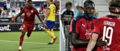 Combiné : Kamano et Sankharé déjà devant