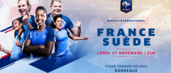 France - Suède à Chaban : Des places à 5€ encore en vente !