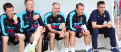 Le staff annule la séance d'entraînement du jour