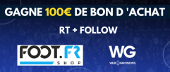 Concours : 100€ de bon d'achat à gagner avec WebGirondins sur la boutique foot.fr 