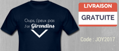 Boutique : Encore 24h pour commander votre T-shirt MyGirondins !