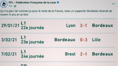 Girondins : la FFL chambre les supporters sur la chute du club