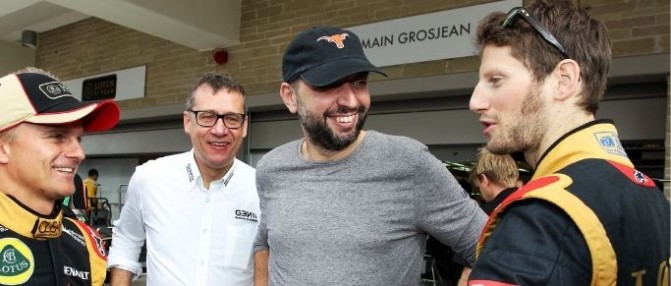 La petite phrase de Romain Grosjean à propos de Gérard Lopez