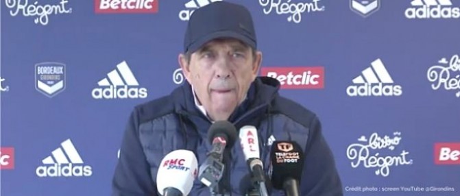  Jean-Louis Gasset : “On va peut-être faire un stage avant le match face à Lorient”