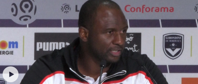 Patrick Vieira : "On a vraiment souffert contre Bordeaux"