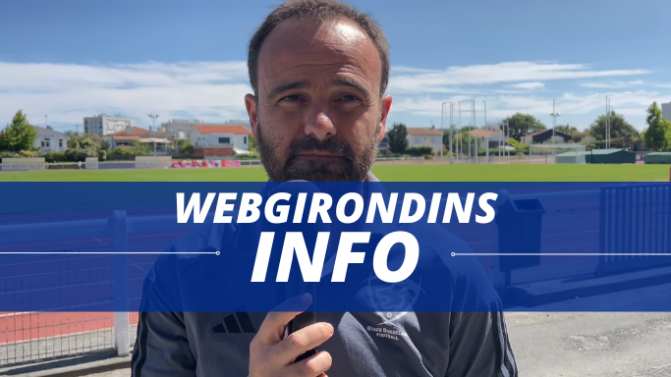 Girondins : Antoine Vergès devrait entrainer la R1 de Bordeaux