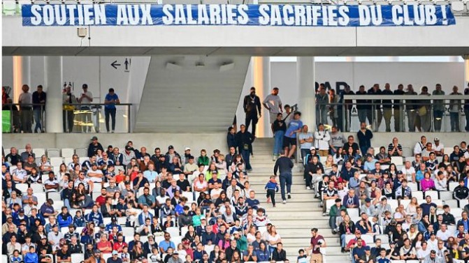 Girondins. Bordeaux 3e affluence Ligue 2 compris