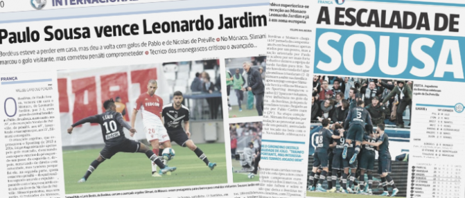 Paulo Sousa à l'honneur dans la presse portugaise