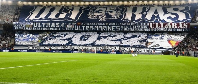 Girondins : le Virage Sud bas fermé face à Sochaux