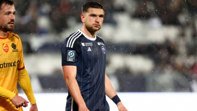 Girondins : pas de temps de jeu pour Zan Vipotnik avec la Slovénie