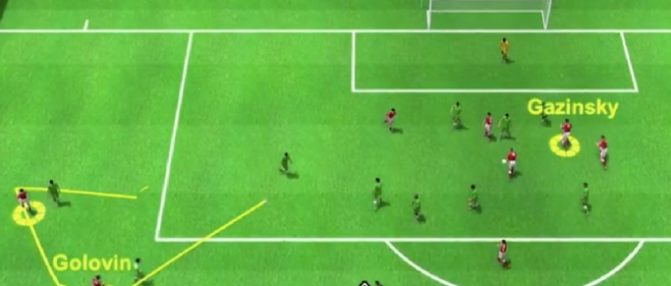 Vidéo : Les buts de Russie - Arabie Saoudite en 3D