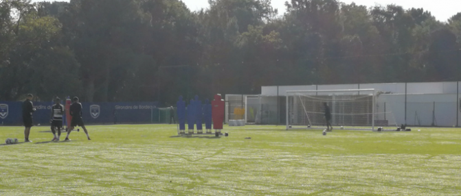 Entraînement des Girondins à 10h ce matin