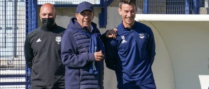 [Photo] Retour sur la séance d'entraînement avec ballon des Girondins 