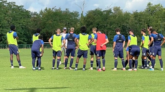 Girondins : Shamal écourte sa séance, un groupe resserré