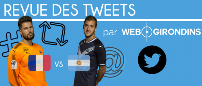 Revue des tweets : Ben Costil et Valentin Vada lors de France - Argentine