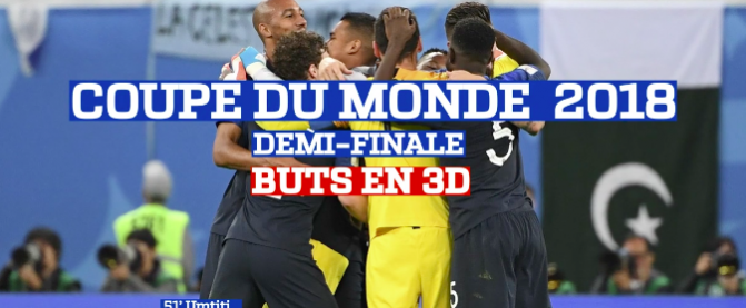 [Vidéo] Le but d'Umtiti en 3D