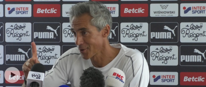 Paulo Sousa : "On se doit d'être dans la 1ère partie de tableau"