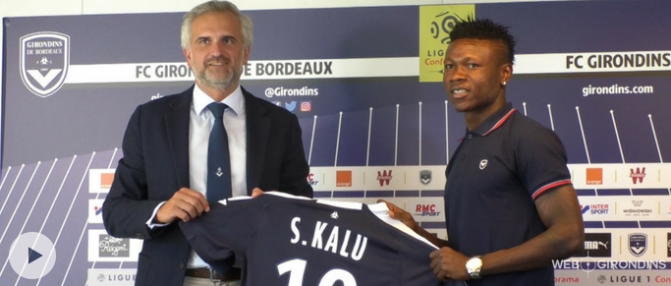 Samuel Kalu : "Je suis ici pour passer un pallier"