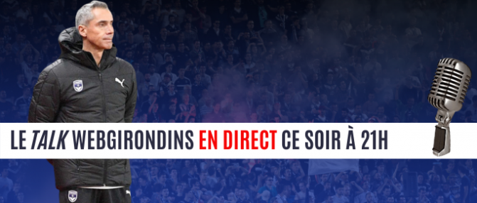 Direct : Talk spécial Paulo Sousa ce soir à 21h