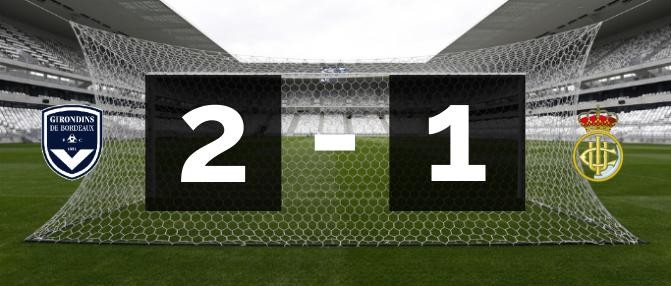Les Girondins Bordeaux terminent leur préparation par un succès