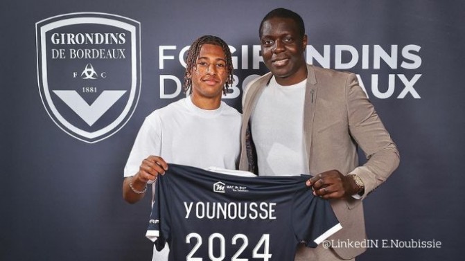 [Officiel] Glenn Younousse signe son contrat (1+3) avec les Girondins de Bordeaux
