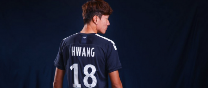 Hwang portera le numéro 18