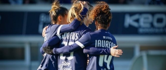 Une statistique qui fait mal à l’équipe féminine des Girondins de Bordeaux