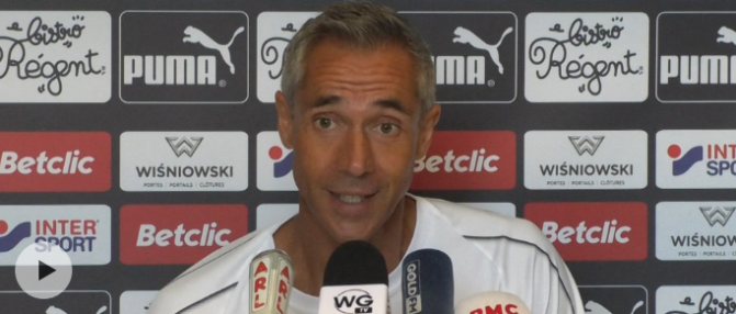 Paulo Sousa : "Je crois beaucoup en cette victoire"