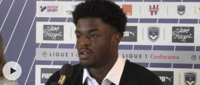 Vidéo : les premiers mots de Josh Maja