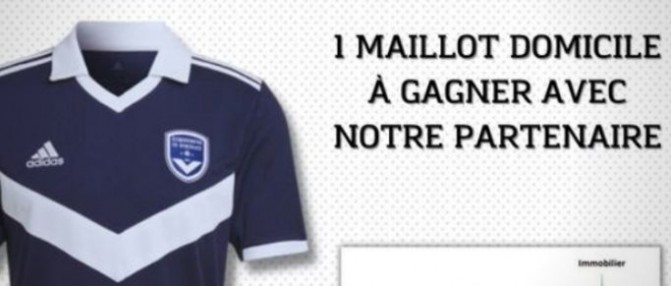 Bordeaux : un maillot domicile des Girondins à gagner