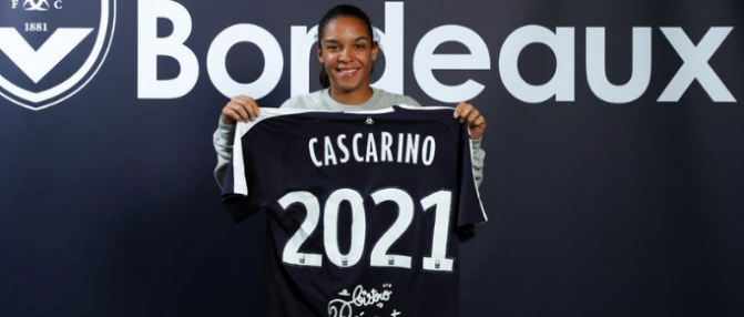 Officiel : Estelle Cascarino signe aux Girondins