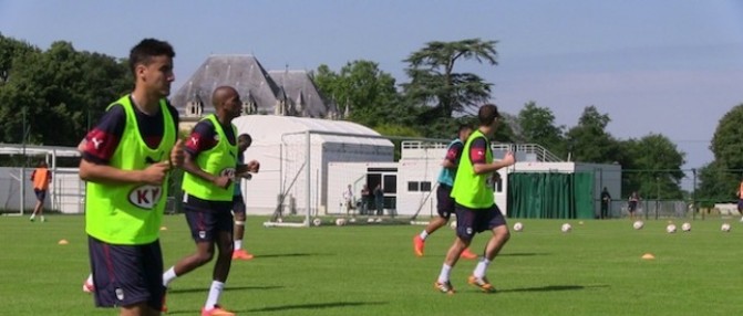 Girondins : Younès Kaabouni de retour à l'entraînement collectif, Noah Ramon out