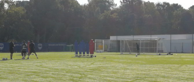 Entraînement ouvert au public ce matin