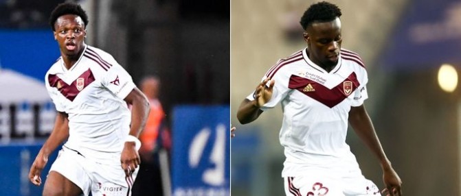 Dilane Bakwa et Junior Mwanga, susceptibles de jouer contre Lyon