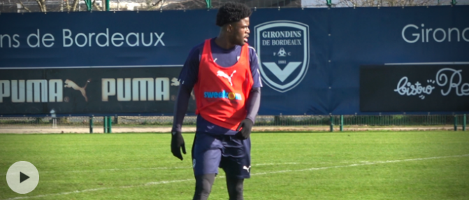 Vidéo : les premiers pas de Josh Maja avec les Girondins