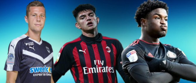 Le tableau des transferts du 25 janvier