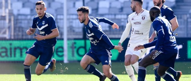 Girondins : opposition Pro - National 3 ce matin