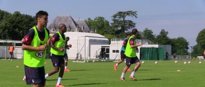 Girondins : Younès Kaabouni de retour à l'entraînement collectif, Noah Ramon out