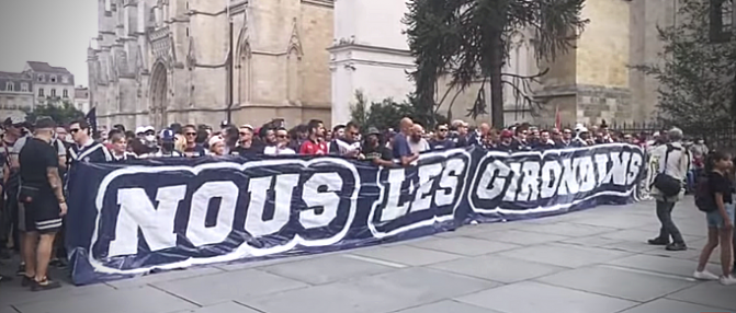 Revivez le rassemblement des Girondins place Pey Berland