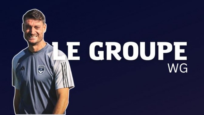 Bordeaux-Dunkerque : le groupe des Girondins avec Tebili, sans Ékomié