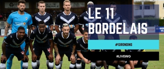 Bordeaux - ASSE : La composition bordelaise
