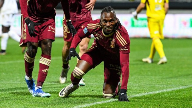 Les photos marquantes de Rodez-Bordeaux : Alberth Elis était dans tous les esprits