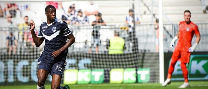 Malcom Bokele meilleur joueur des Girondins du mois de septembre