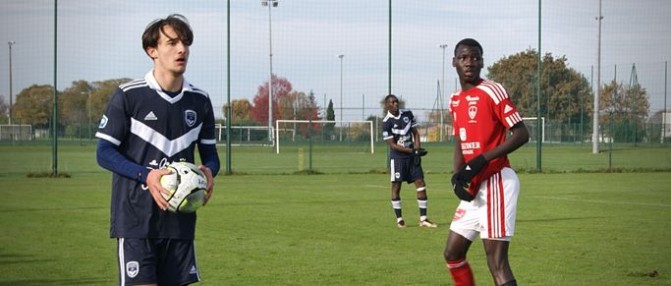 U19 Nationaux : un nul frustrant pour les Girondins face au leader brestois (0-0)