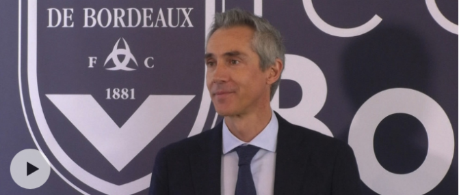 Paulo Sousa compare le projet des Girondins à celui de la Fiorentina