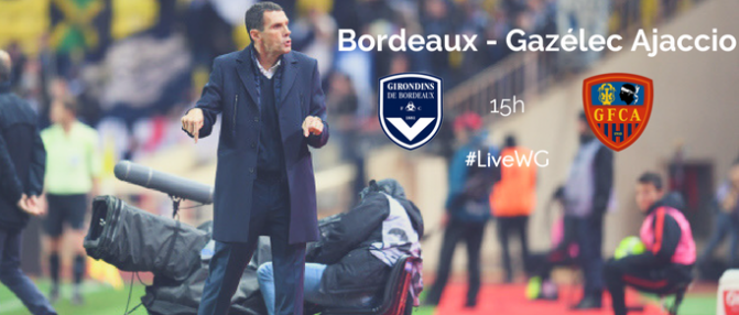 Direct : Bordeaux - Gazélec Ajaccio