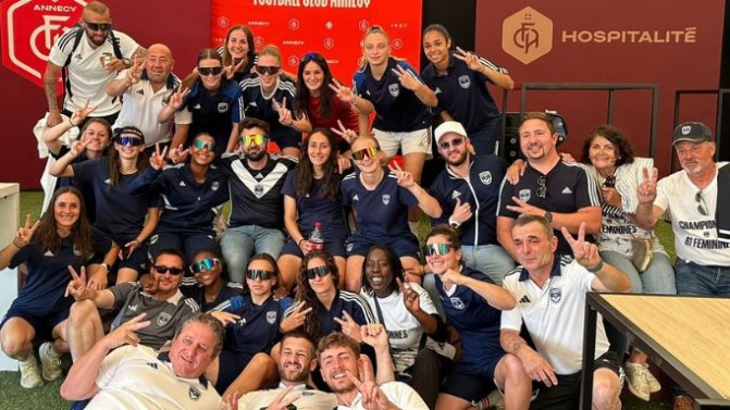 Girondins. Andréa Lardez : "Cette montée récompense une belle saison, il y a de la joie"