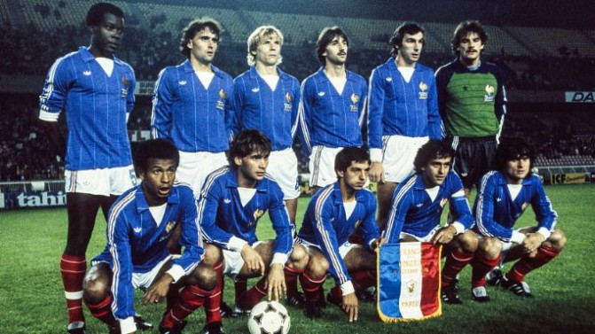 Michel Platini évoque les joueurs des Girondins de l'Euro 84
