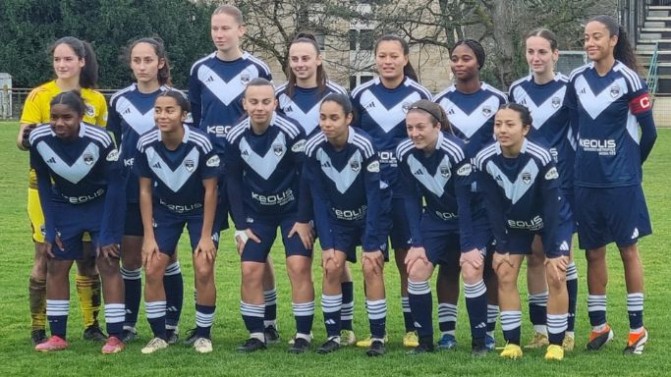 R1F : les Girondines prennent la première place de leur championnat